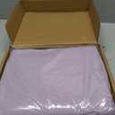 Amazon Basics Lightweight Super Soft Easy Care Wrinkle-Free Microfiber 4-Piece Bed Sheet Set with 14-Inch Deep Pockets, Full, Frosted Lavender, Solid