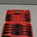 Magnetic Impact Nut Driver Set: 6-Piece Metric Color Coded Nut Setter Set 6 Inch Length CR-V Nut Driver Tool Set 1/4 Inch Hex Shank Extra Long Nut Driver Bit Set