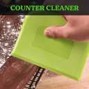 SURDOCA Dough Scraper Bench Scraper - 3P 7.1x4.9" Plastic Flexible Bowl Scraper, Sharp Edge & Angles Cake Scraper. Non-Slip Bakeware Decorating Tools Sculpting & Modeling Tools - Pure Blue