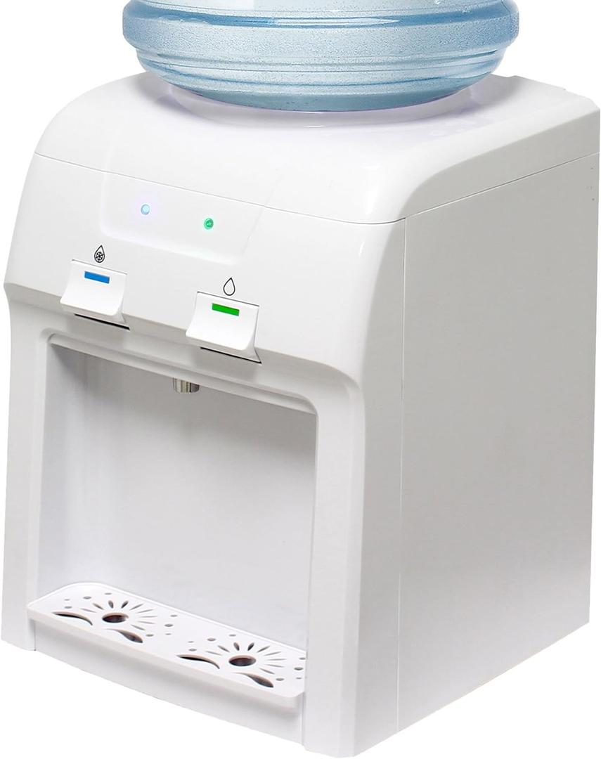Vitapur Countertop Room Cold Water Dispenser, White