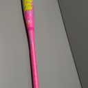 Easton | 2025 | Hype FIRE Baseball Bat | USSSA | -5 / -8 / -10 Drop | 2 3/4" Barrel | 2 Pc. Composite (Blue / Pink)