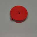 LLPT Reflective Ribbon Sew On Tape High Visibility 1 x 50 Ft Nylon Silver Florescent Safety Webbing for Warning Safety Trim Deco on Vest Belt Jacket Bag Pants Shoes Pet Wears Red(RRR150)