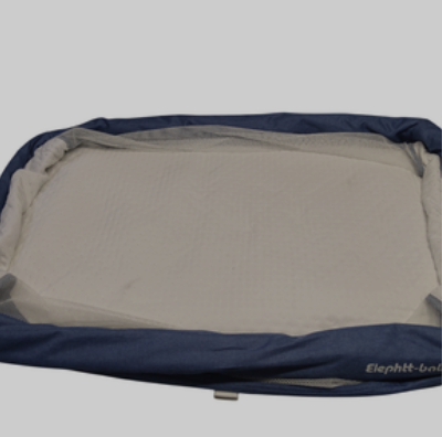 Elephtt-baby Bassinet Bed Color Blue Size 32x21