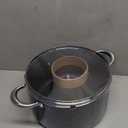 BEZIA Large 8 Quart Nonstick Stock Pot with Lid, Induction Cooking Pot Soup Pot, Non-toxic and Oven Safe, Perfect for Stews, Soups and All Stovetops, PFOA PFAS Free (8qt/10.2in)