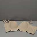 Push Up Bra for Women - Uplift Sculpting T-Shirt Bra with Full Back Coverage and Back Fat Smoothing (38D, Beige)