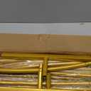 7.2FT Circle Balloon Arch Stand for Floor Round Arch Backdrop Stand for Parties Flower Balloon Arch Frame Kit Flower Gold Metal Arches Backdrop for Birthday Party Wedding Christmas Decorations