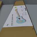 Loog Pro Acoustic kids Guitar 3-strings Ages 6+ Learning App and Lessons Included