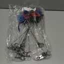 12 Pack Dragonfly Clip,Fake Dragonflies, Humming Bird Stakes Fake, Plastics Dragonfly for Garden Stakes Decor Yard Ornaments for Hat,Deer and Horse,Fly Scare Devices for Indoor Outdoor