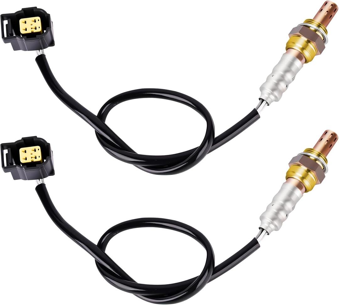 Automotive Replacement Oxygen O2 Sensor 234-4587 Set of 2, 02 Sensor Compatible with Chrysler for PT Cruiser, for Dodge for Dakota for Durango for Ram, for Jeep for Liberty for Wrangler