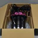 Mattress Vacuum Cleaner 550W 18KPa Bed Vacuum Cleaner with Smart Dust Sensor, UV-C Light, 149F Heat, HEPA Filter, Handheld for Bed Sofa Couch (Purple)