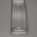 Idyllize Rectangular 5 Pieces of 15 by 6 Inch Clear Thick Plastic Heavy Duty Sturdy Plant Saucer Drip Trays for pots, Window Sills and Window Shelf (15"x6") (Rectangle)