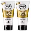 SoftSheen-Carson Magic Razorless Shaving Cream, Depilatory Hair Removal Cream, Works in 4 Minutes for Coarse, Curly Hair, 2 Count