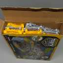 264 PCS Construction Race Tracks for Kids Toys, Glow in The Dark Magic Toy Set, 2 Light Up Cars Track, 3 Construction Cars, Flexible DIY Track Set, Birthday Gift for Age 3-9 Boys Toddler Girls