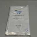 Choice Marts 100 Clear Plastic Bags With Handles 9"x12" Perfect for Merchandise And Retail 1.5Mil Thick Clear Gift Bags With Handles