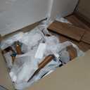 SUPERJARE Nightstands Set of 2, Night Stands with Charging Station & PE Rattan Decor Drawer, Bed Side Tables with Solid Wood Feet, End Table, for Bedroom, Living Room, Walnut (11.8"D x 15.9"W x 23.4"H (1 Drawers))