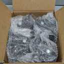 W B D WEIBIDA Plate Swivel Caster Wheels 3-inch Heavy Duty of 4400lbs, Low Gravity Center Design Black Caster Wheels with Brake, Durable & Quiet & Sturdy Nylon Wheels for Industrial, Set of 4