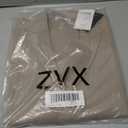 ZVX Men's Solid Color Knitted Cardigan Sweater Fall and Winter Large V-Neck Top, Lapel Versatile Casual Cardigan Sweater Light Khaki XX-Large (Beige, XXL)