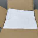Fitable 6 Pack White Round Tablecloths - 120 Inches in Diameter - Stain Resistant and Washable Table Clothes, Polyester Fabric Table Covers for Wedding, Party, Banquet, Formal Events