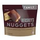 HERSHEY'S NUGGETS Milk Chocolate with Almonds Candy Family Pack, 15.5 oz (EXP 10/01/26)