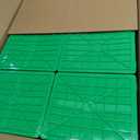 Storex Micro Crate, 6.75 x 5.8 x 4.8 Inches, Green, 18-Pack (63104U18C)