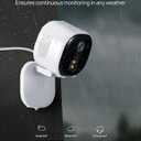winees Security Cameras Outdoor, Wired 2K Wi-Fi Cameras for Home Security, 2.4G Indoor Camera, Human/Pet AI Detection, Color Night Vision, 2-Way Audio, Support Cloud/128G SD Card Storage