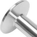 DERNORD Sanitary Tri Clamp Spool Tube, Stainless Steel 304, 1.5 inch Tri Clamp, 3/4 inch Tube OD, 24 Inch Length
