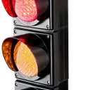 100mm(4inch) LED Traffic Light, 3 Color Stop Go Signal Light