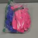 Hicarer 2 Pairs Winter Gloves for Kids Waterproof Snow Ski Gloves Girls Boys Warm Unisex Youth Clothes for Cold Weather(Dark Blue, Pink, Black, Blue,6-12 Years Old)