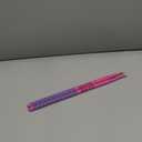 15" Long PINK with Black NON-SLIP Grip Drumsticks -Ideal for All Drumming; Cardio, Fitness, Aerobic & Workout Exercises