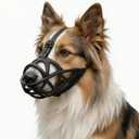 Muzzles for Dogsfor Small, Medium, Large and Extra Large Dogs, Allows Panting and Drinking, Breathable, Adjustable Ring Pet Muzzle for German Shepherds, Huskies, Labrador Retrievers