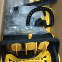 Cordless Snow Shovel, 20V Electric Snow Blower Compatible with De-Wait(No Battery), 13.5 Inch Cordless Snow Removal Shovel with Directional Plate - Yellow