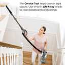 Shark | Upright Vacuum Cleaner for Home | Rotator Lift-Away | No Hair Wrap | HEPA Filter | Lightweight Bagless Vacuum for Pet Hair | LED Headlights For Carpets & Hardwood Floors | Silver | LA502