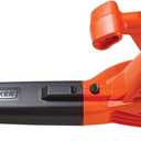 BLACK+DECKER Electric Leaf Blower, Handheld Blowers for Lawn Care, Lightweight, 180 MPH 180 CFM, 7-Amp, Corded (LB700)