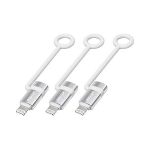 [MFi Certified] USB C to Lightning Adapter, Type C to Lightning Adapter Support 36W PD Fast Charging Compatible with iPhone iPad Silver -3 Pack