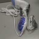 Conair Handheld Garment Steamer for Clothes, ExtremeSteam 1200W, Portable Handheld Design,White/Blue