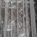 No Pawblems 55" Extra Tall Pet Gate for Cat, 29-43" Auto Close Cat Gate for Doorways/Stairs/Hallways, NO Drilling Pressure Mounted Tall Dog Gate Indoor, 1.37" Pet-Safe Gap, White