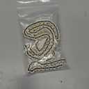 Natural Buffalo Bone Beads, 8mm Cylindrical, 2mm Hole, 100 Pieces, Two Tone (Black)