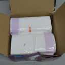 Elzrghs Commode Liners for Bedside Commode, Portable Toilet, Bed Pan, 100 Count Lavender Scented Disposable Potty Chair Liners