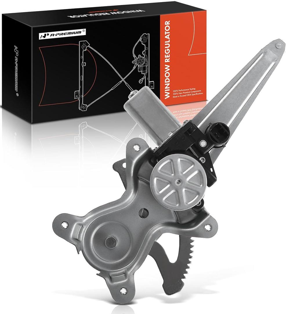 A-Premium Power Window Regulator with Motor Compatible with Toyota Corolla 2003-2008 Sedan Rear Right Passenger Side