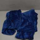 Smiry Velvet Stretch Dining Room Chair Covers Set of 2, Soft Removable Washable Chair Slipcovers Kitchen Parsons Chair Protector, Federal Blue