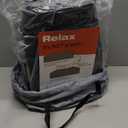 Queen Air Mattress with Built-in Pump, 18" Raised Comfort, 48Hr Leak-Proof Test, Upgraded Honeycomb Pillar Design, Supports 800 lbs, 3-Min Inflation-Inflatable Bed for Home Guests & Camping (Black)