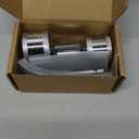 1/2" 3/4" Metal Copper Pipe Cleaner Set - with Replaceable Blades, Tube Cleaning Brush for Power Drill, Removing Stains and Paint from Copper Pipes and Various Metal Pipes