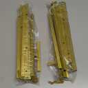 Gold Easel Stand for Sign, Heavy Duty Easel, 4-Tier AdjustableArt Easel for Painting, Wedding Sign 2pc