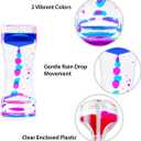 Super Z Outlet Liquid Motion Bubbler for Sensory Play, Fidget Toy, Children Activity, Desk Top, Assorted Colors (1 Piece)