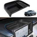 with 2Pcs Anti Slip Mat Center Console Dash Tray Organizer Fit for Ford Maverick 2022 2023 2024 Hybrid XL XLT Lariat,Dashboard Storage Box