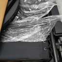 Nestl Outdoor Padded Zero Gravity Chair, Patio Lounge Chair Outdoor Recliner, Oversized Anti Gravity Lounger with Adjustable Headrest and Cup Holder, Foldable for Camping, Yard - Black/Grey (Set of 1)