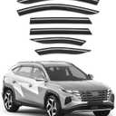 Out-Channel Window Visors Rain Guards for Hyundai Tucson 2022-2026