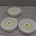 Under Cabinet Lighting, 3 Pack Rechargeable Stick on Lights with Remote, 3 Color Temps &12 RGB LED Motion Sensor Lights Indoor, Dimmable Magnetic Under Counter Lights for Kitchen, Shelf