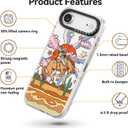 for iPhone Air Case Cute - Compatible with Magsafe - Durable Shockproof 6.6 ft Drop Impact Phone Case - Funny Cowboy Design for iPhone 17 Air (6.5") Clear