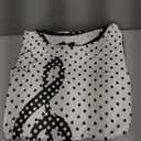 Emo Grunge Tops Y2k Harajuku Music Note Shirt Vintage Gothic 2000s Clothing Whimsy Twee Tees Alt Clothes (White, S)